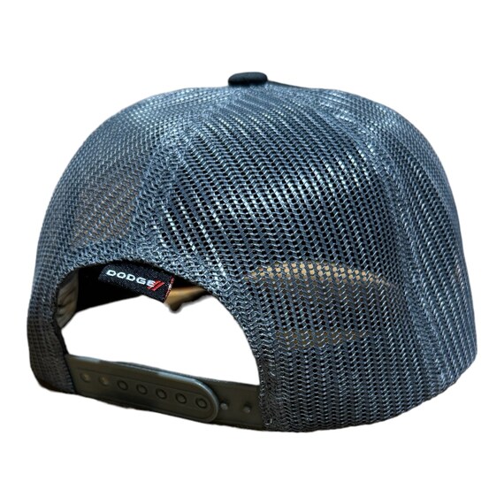 Hat - Dodge Scat Pack Rumble Snapback Trucker - Black/charcoal/red