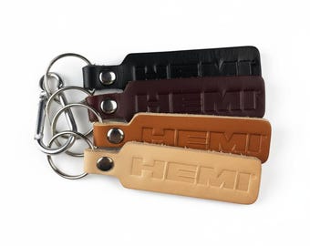 キーチェーン - ダッジ HEMI レザー
