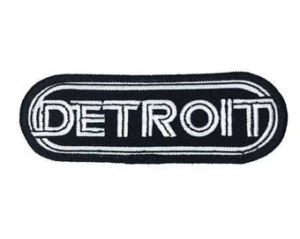 Patch - Detroit Wrap Black