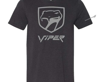 Mens Dodge Viper Sneaky Pete T-shirt (Black)