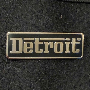 Enamel Pin - Detroit Grigio