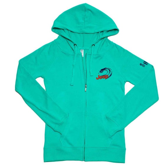 限定版!【Jeep】Track Semi Zip-Up Hooded T-shirt JP5THU832NA Ladies Jeep® Beachin' Good Time Zip-hoodie - Etsy