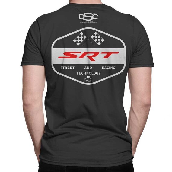 Mens SRT Flags T-shirt (black) - Etsy