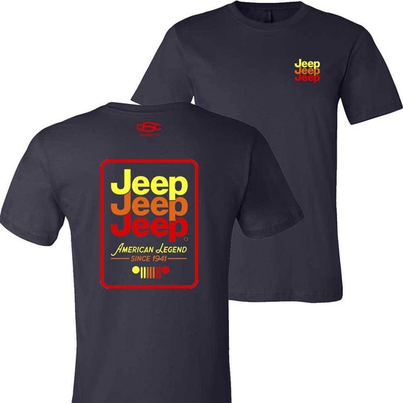 Jeeps Anchor Vintage Flower T Shirt Jeeps Anchor Vintage Flower T Shirt