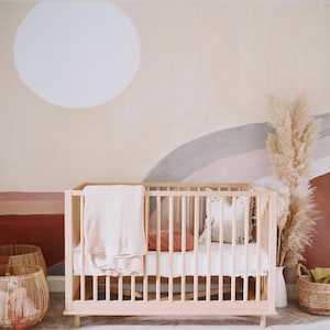 Celeste Mural - Retro Boho Beach Wallpaper