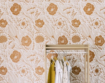 Goldie Wallpaper - Beautiful Floral Wallpaper | Pattern Wallpaper