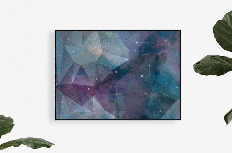 Constellation Mural Space Wallpaper Galaxy Art image 6