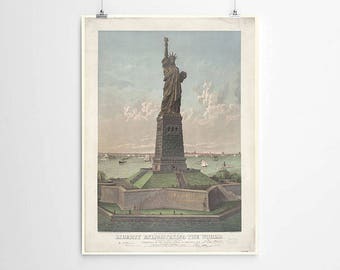 Liberty Print - Vintage Poster | Large Wall Art
