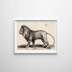 King of the Jungle Print - Kids Room Wall Art