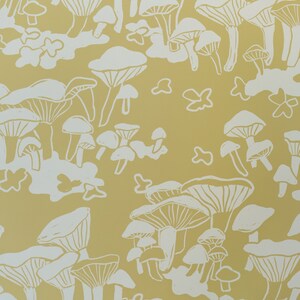 Forest Floor Mushroom Wallpaper Mural image 4