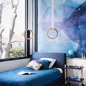 Constellation Mural Space Wallpaper Galaxy Art image 2