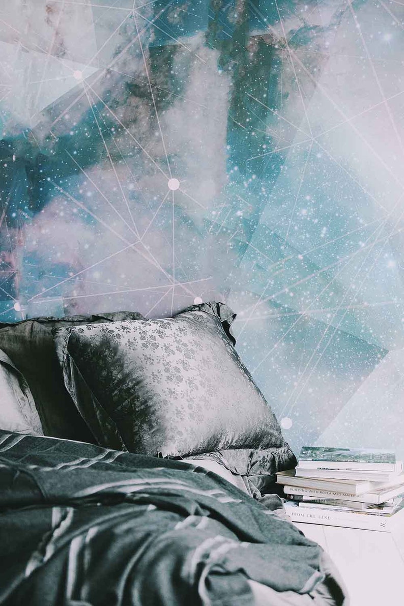 Constellation Mural Space Wallpaper Galaxy Art image 4