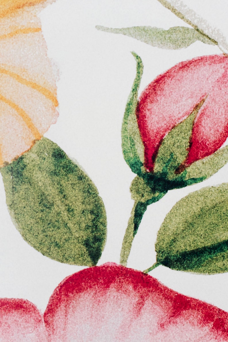 Juniper Wallpaper Large Flower Mural Flower Pattern Wall | Etsy