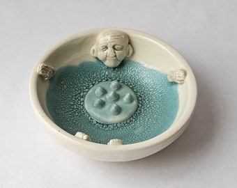 Old Man in the Tub soap dish