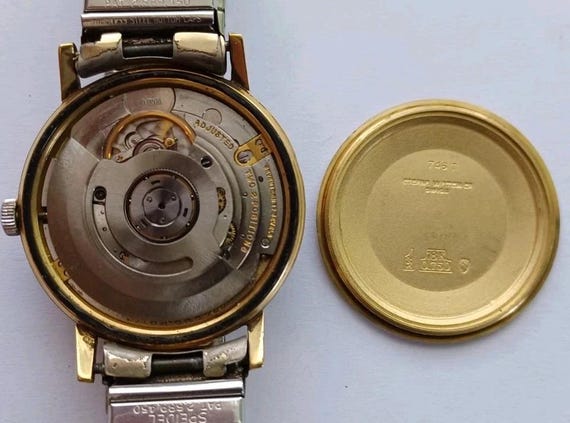 Eterna Matic 3000 Automatic 18k Solid Gold. 746T.… - image 2