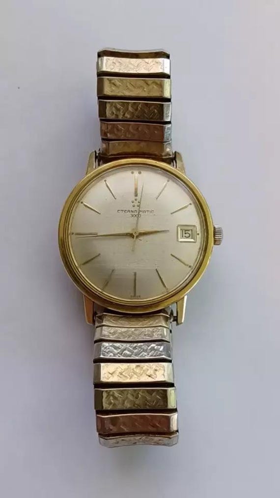 Eterna Matic 3000 Automatic 18k Solid Gold. 746T.… - image 10