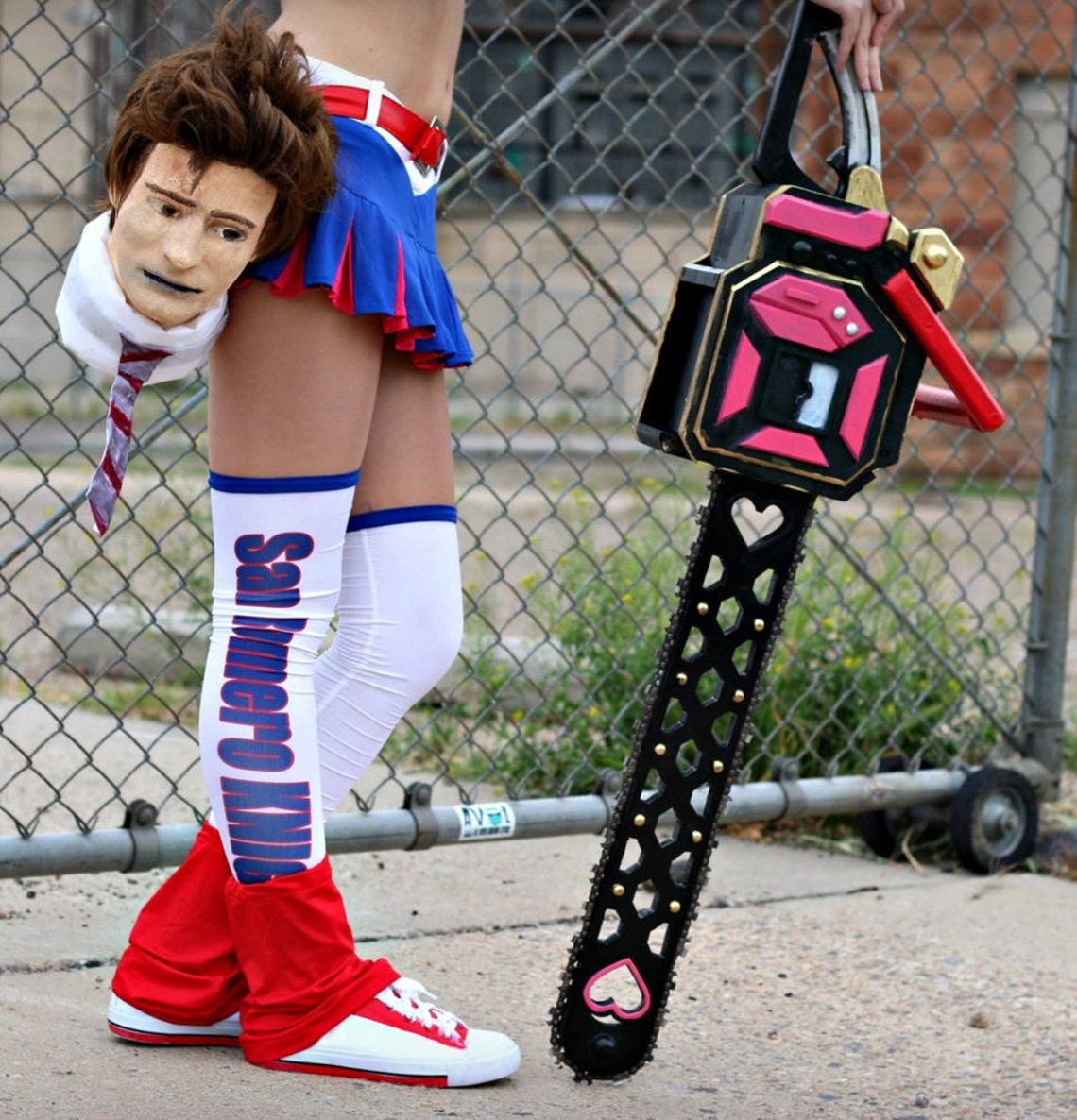LOLLIPOP CHAINSAW inspired chainsaw prop Etsy