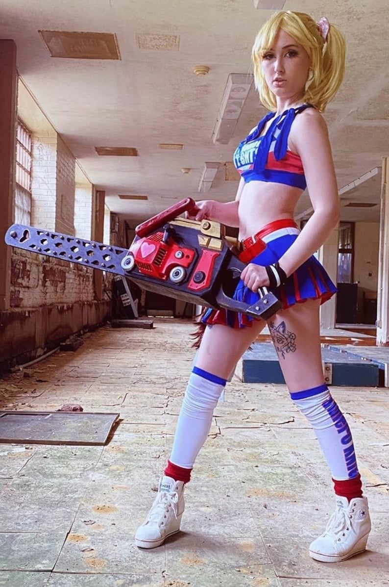 LOLLIPOP CHAINSAW inspired chainsaw prop Etsy