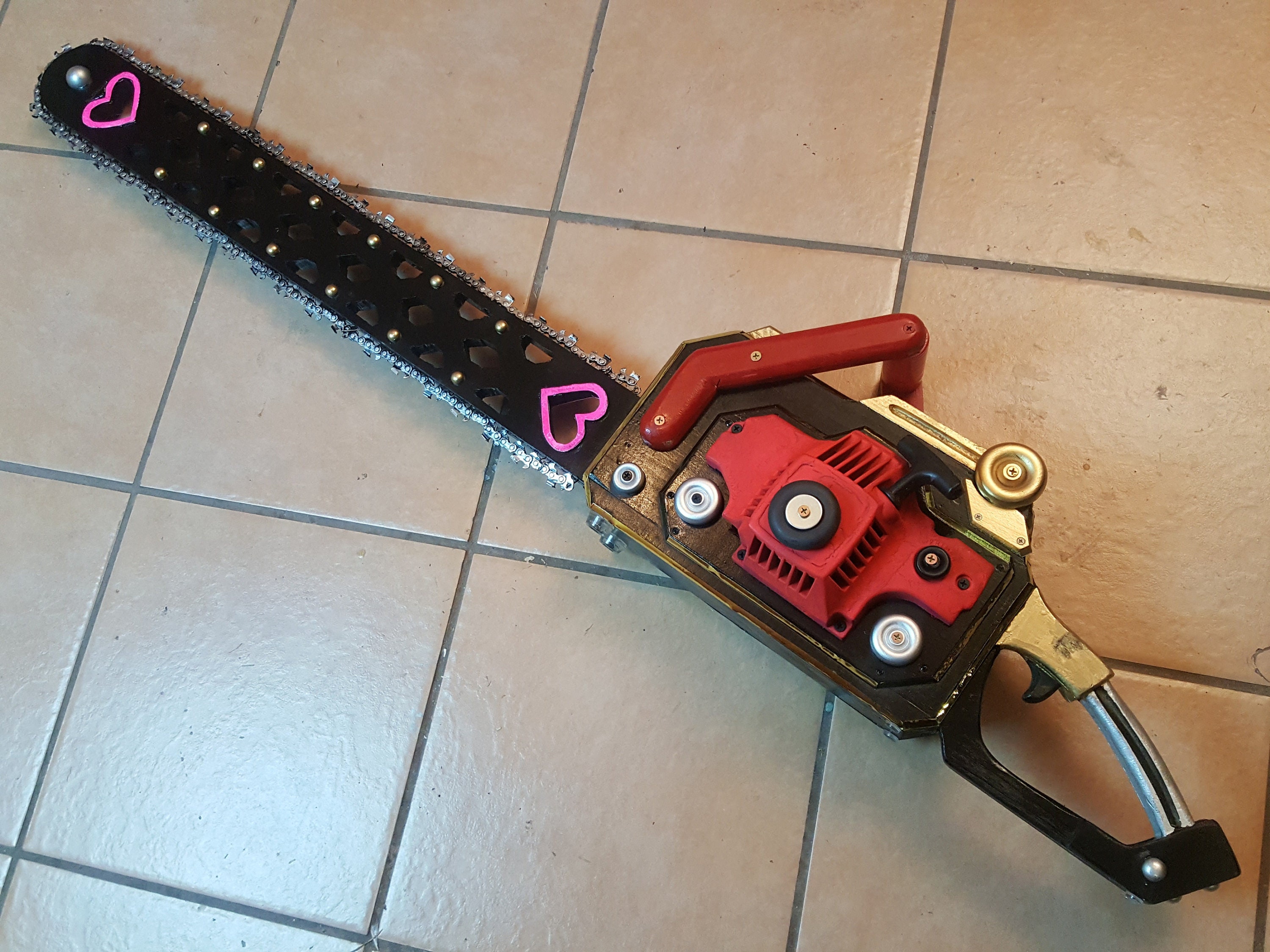 LOLLIPOP CHAINSAW Inspired Chainsaw Prop -  Israel