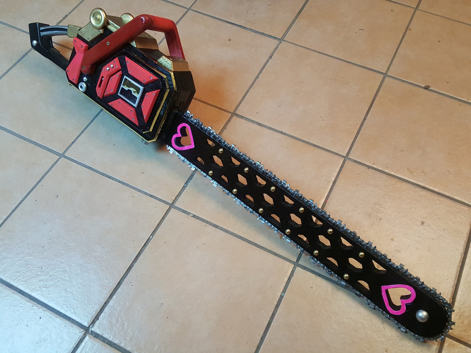 LOLLIPOP CHAINSAW Inspired Chainsaw Prop Etsy Australia