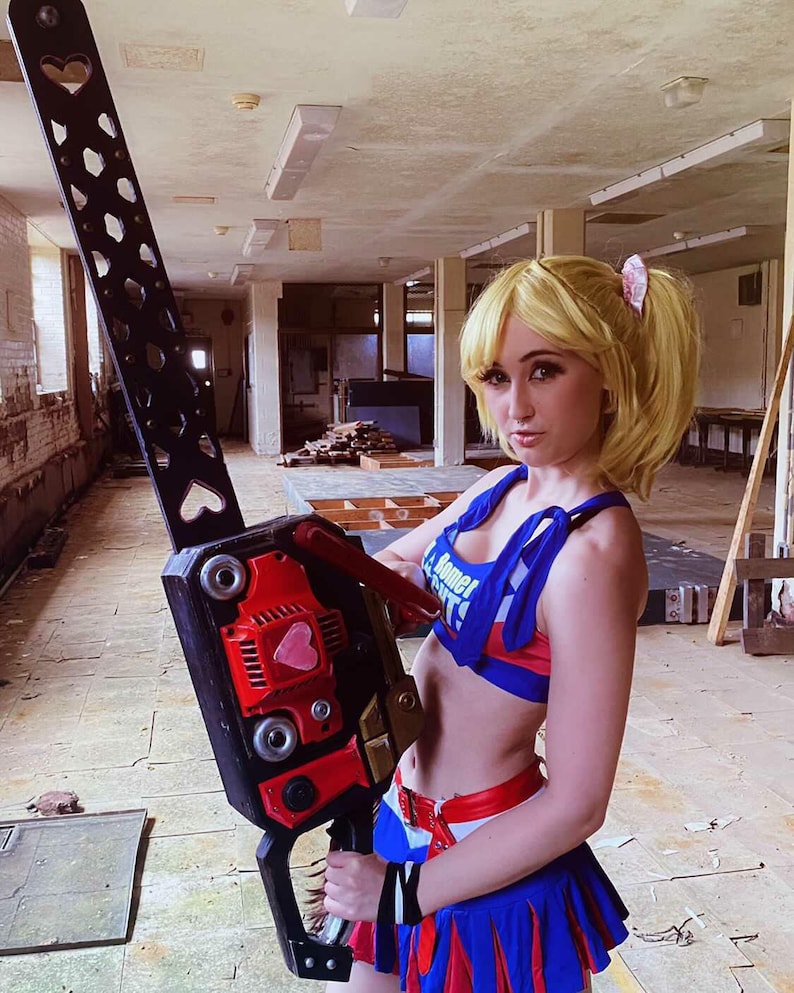 LOLLIPOP CHAINSAW inspired chainsaw prop Etsy
