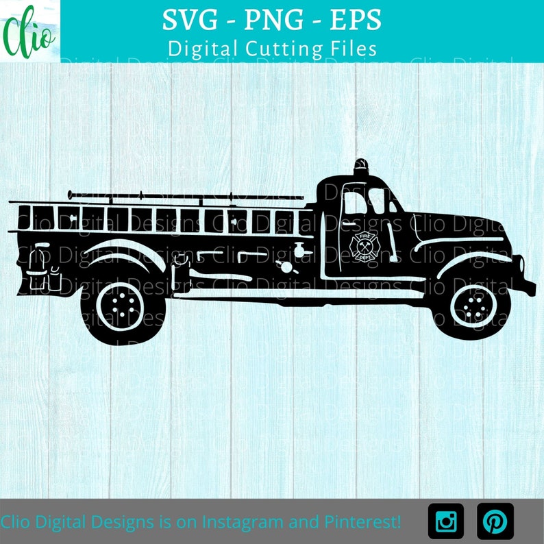 Free Free 286 Vintage Fire Truck Svg SVG PNG EPS DXF File