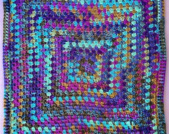 Crochet Baby Blanket Multi-Color