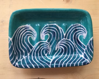 Soap Dish - Geometric Pattern