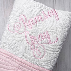 Personalized baby quilts for sale 2025