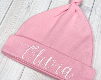 personalised baby beanie hat