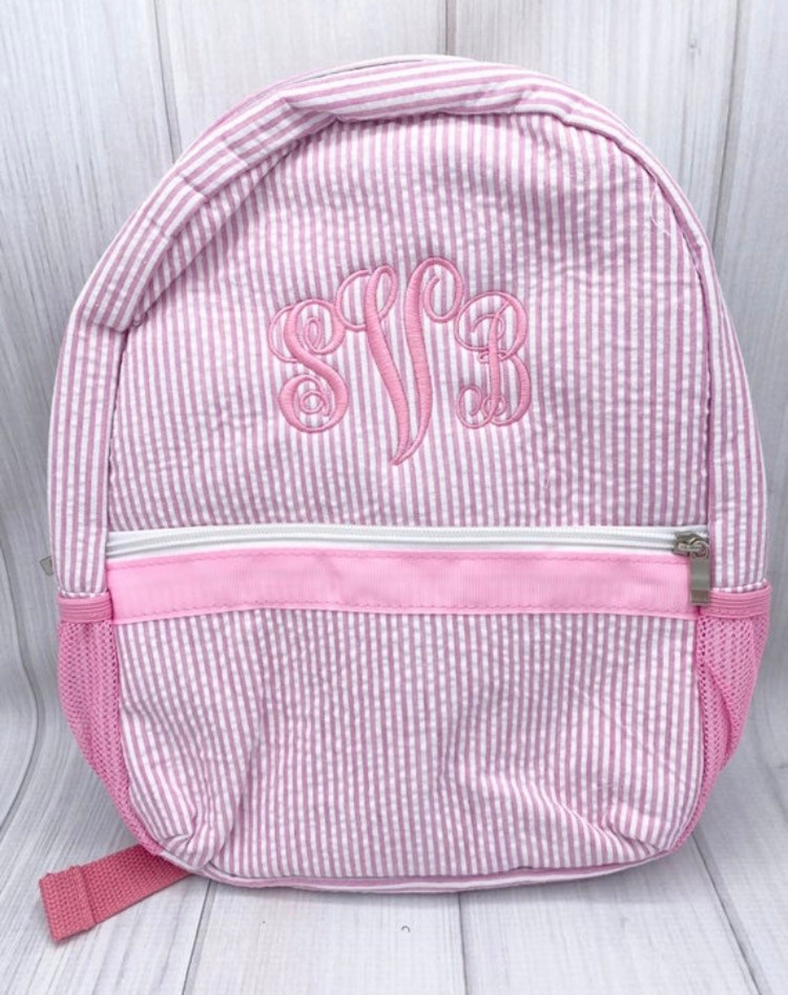 Monogrammed Baby Backpacks Personalized Toddler Backpacks Etsy