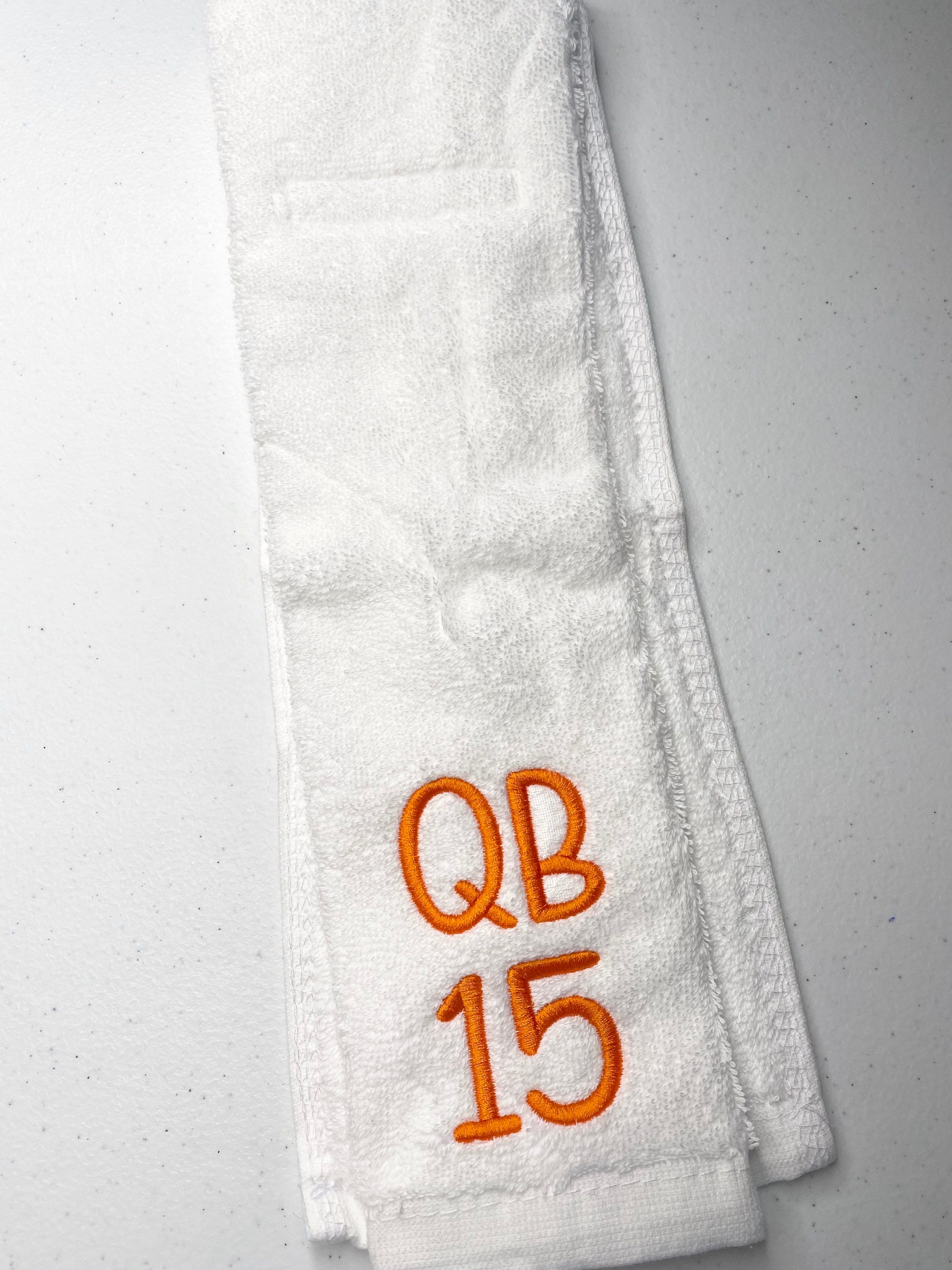 Personalized Football Towel Personalized Quarterback Towel Etsy.de