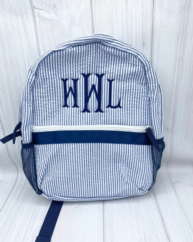 Monogrammed Baby Backpacks Personalized Toddler Backpacks Etsy