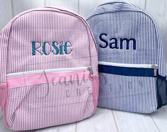 book bags with initials