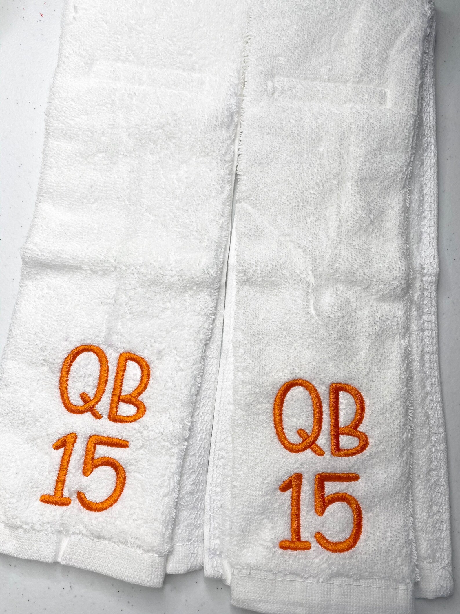 Personalized Football Towel, Personalized Quarterback Towel, Custom