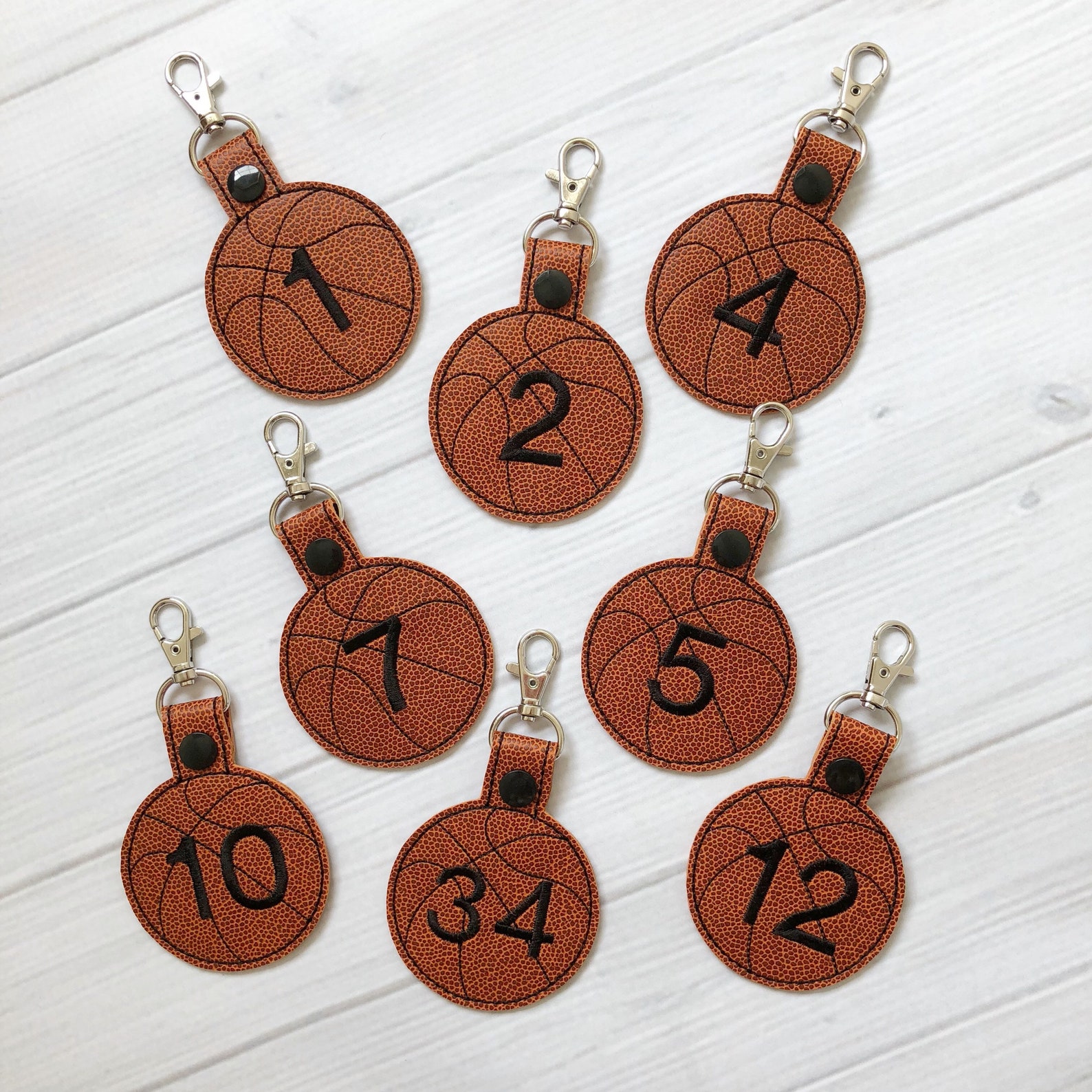Personalized Basketball Keychain Personalize Basketball Etsy