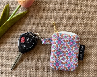 Bolsa pequeña con estampado Liberty / Bolsa para anillos / Bolsa para accesorios