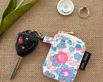 Bolsa pequeña con estampado Liberty / Bolsa para anillos / Bolsa para accesorios