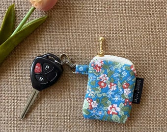 Bolsa pequeña con estampado Liberty / Bolsa para anillos / Bolsa para accesorios