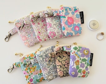 Bolsita pequeña con estampado Liberty / Bolsita para anillos / Bolsa para accesorios Joyería AirTag