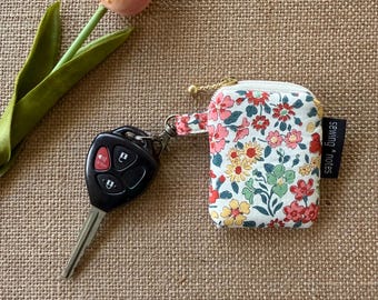 Bolsa pequeña con estampado Liberty / Bolsa para anillos / Bolsa para accesorios