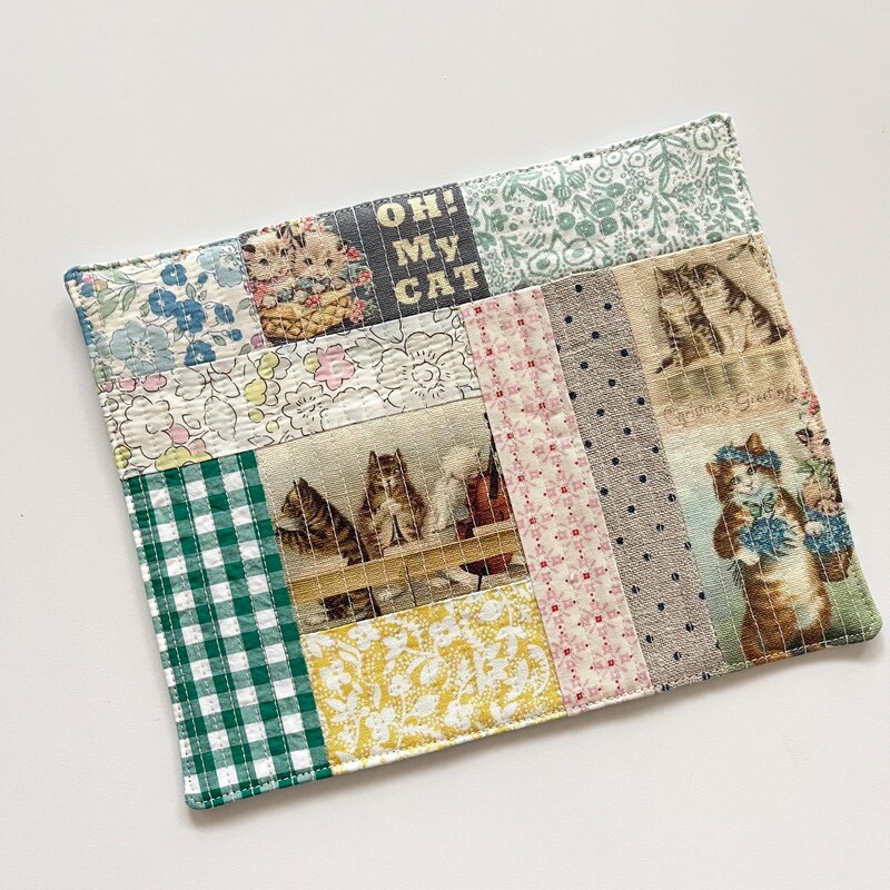 Quilted Mug Rug - Etsy