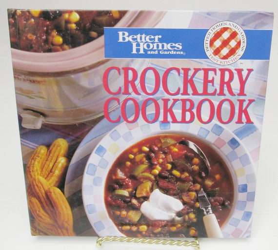 Better Homes And Gardens Crockery Cookbook G6 Etsy