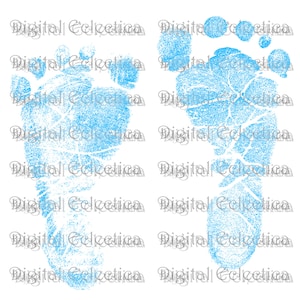 Baby Footprints (Blue) Transparent Image. PNG Baby Footprints. Baby Feet Images. Baby Boy Baby Footprint Clipart. Footprint Scrapbook.