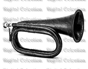 Bugle Transparent Image. Bugle PNG. Bugle Images. Bugle Clipart. Bugle Scrapbook. Bugle Sticker. Bugle Print. Musical Instrument. No. 0182