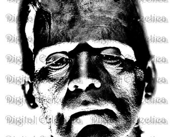 Frankenstein Halloween-monster. Frankenstein PNG. Halloween-PNG. Halloween-monsterafdruk. Frankenstein-afbeelding. Frankenstein-foto. Nr. 0078