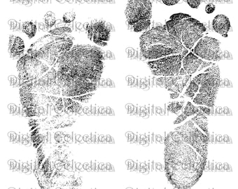 Baby Footprints Transparent Image. PNG Baby Footprints. Baby Feet Images. Baby Shower Baby Footprint Clipart. Footprint Scrapbook. No. 0143