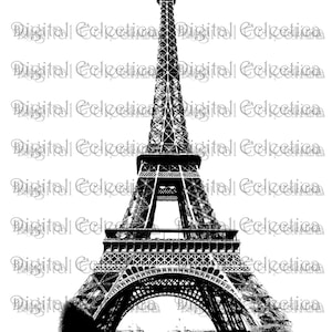 Eiffel Tower Engraving. Eiffel Tower PNG. Eiffel Prints. Eiffel Images. Eiffel Pictures. Eiffel Tower Art. Eiffel Clipart. No. 0066.