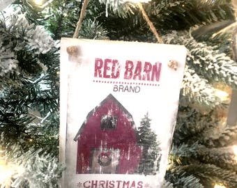 Rustic Christmas Ornaments