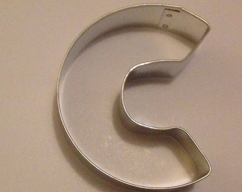 3" Letter C Cookie Cutter